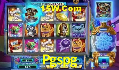 Biblioteca de slots populares na Pgspg